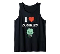 Little Zombie Funny Halloween Dead i Love Zombies Camiseta sin Mangas