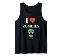 Little Zombie Funny Halloween Dead i Love Zombies Camiseta sin Mangas
