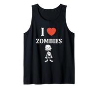 Little Zombie Halloween Dead i Love Zombies Camiseta sin Mangas