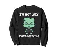 Little Zombies Dead Halloween Not Lazy I'm a Zombie Sudadera