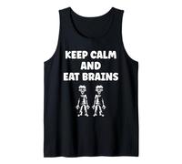 Little Zombies Halloween Dead Eat Brains Zombie Camiseta sin Mangas