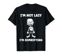 Little Zombies Halloween Dead Not Lazy I'm a Zombie Camiseta