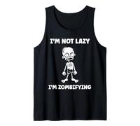 Little Zombies Halloween Dead Not Lazy I'm a Zombie Camiseta sin Mangas