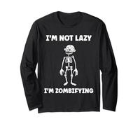 Little Zombies Halloween Dead Not Lazy I'm a Zombie Manga Larga
