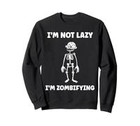 Little Zombies Halloween Dead Not Lazy I'm a Zombie Sudadera
