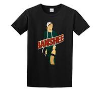 LittleArt Banshee Sexy Amish Girl Poster Graphic tee Unisex 100% Cotton Short-Sleeve T-Shirts Black L