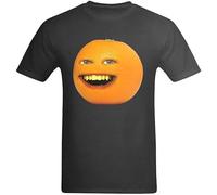 LittleArt Men's Annoying Orange T Shirt Black 3XL
