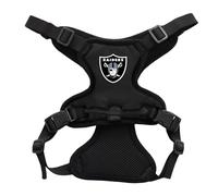 Littlearth Arnés unisex para mascotas adultas con clip frontal de los Oakland Raiders de la NFL con los colores del equipo, talla XL