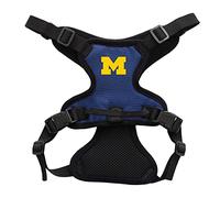 Littlearth Arnés Unisex para Mascotas con Clip Frontal de la NCAA de Michigan Wolverines, Color del Equipo, Talla XL