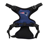 Littlearth Arnés Unisex para Mascotas con Clip Frontal de los New England Patriots de la NFL, Color del Equipo, Talla S