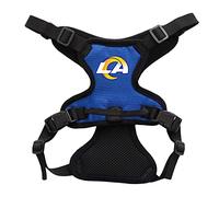 Littlearth Arnés unisex para mascotas con clip frontal de los Rams de la NFL para adultos, color del equipo, talla XS