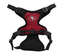 Littlearth Arnés unisex para mascotas con clip frontal de San Francisco 49ers, color del equipo, talla L