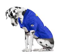 Littlearth - Camiseta elástica Unisex para Mascotas Adultas de Los Angeles RAMS de la NFL, con el Logotipo Equipo, Perro Grande