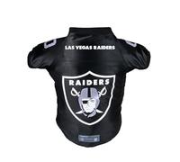 Littlearth Camiseta prémium para Mascotas de Las Vegas Raiders de la NFL, con los Colores del Equipo, Talla M
