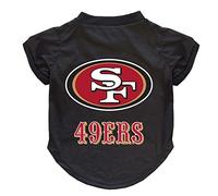 Littlearth Camiseta Unisex para Adultos de la NFL San Francisco 49ers para Mascotas, Color del Equipo, Talla M