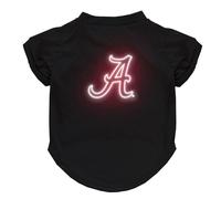 Littlearth NCAA Neon Pet - Camiseta Alabama Crimson Tide