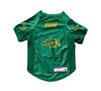 Littlearth NCAA North Dakota State Bison Jersey elástico para Mascotas, Grande, Verde, L