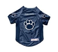 Littlearth NCAA Penn State Nittany Lions - Camiseta elástica para Mascotas, Talla L, Color Azul