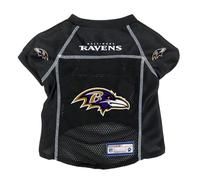 Littlearth NFL Baltimore Ravens - Camiseta básica para Mascotas, Talla S