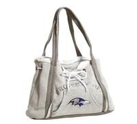 Littlearth NFL - Cartera con Capucha, Mujer, 350404-RAVN-GREY, Baltimore Ravens, Gris
