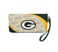 Littlearth NFL Green Bay Packers Curve Zip Organizer, Team Color, 8" x 4" x 1"