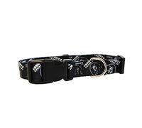 Littlearth NFL Las Vegas Raiders - Collar Unisex para Mascotas de Las Vegas Raiders de la NFL, Color del Equipo, S