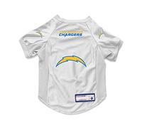 Littlearth NFL Los Angeles Chargers NFL Los Angeles Chargers - Camiseta Deportiva diseñada para Perros y Gatos, Tela elástica, Color del Equipo, pequeño