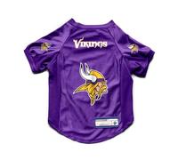 Littlearth NFL Minnesota Vikings - Camiseta elástica para Mascotas, Talla M