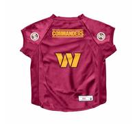 Littlearth NFL Washington Commanders - Camiseta elástica para mascotas, color del equipo, perro grande