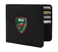 Littlearth NHL Minnesota Wild Shield - Cartera en color negro
