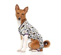 Littlearth Pijama unisex para mascotas adultas de los Baltimore Ravens de la NFL, con los colores del equipo, talla L