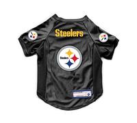 Littlearth Pittsburgh Steelers NFL - Camisetas elásticas para Mascotas, Pittsburgh Steelers, Talla S