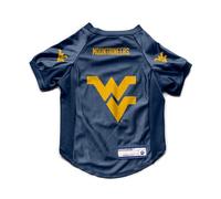Littlearth West Virginia Mountaineers NCAA - Camiseta elástica para Mascotas