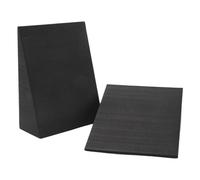 Littlecatch 2 alfombrillas de yoga, rampa ajustable para sentadillas, tabla inclinada que mejora la fuerza para sentadillas y peso muerto