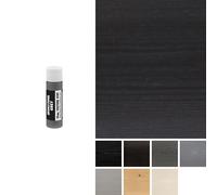 Littlefair's Tinte para Madera 15ml Tester Pot - Acabado Premium, Fácil de Usar y Limpiar Tinte Madera - Basado en Agua, Seguro y Ecológico - Disponible en Muchos Colores - Color: Gris Ironstone