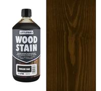 Littlefair's Tinte para Madera 1ltr - Acabado Premium, Fácil de Usar y Limpiar Tinte Madera - Basado en Agua, Seguro y Ecológico - Disponible en Muchos Colores - Color: Roble Inglés