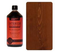 Littlefair's Tinte para Madera 1ltr - Acabado Premium, Fácil de Usar y Limpiar Tinte Madera - Basado en Agua, Seguro y Ecológico - Disponible en Muchos Colores - Color: Caoba muy roja