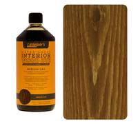 Littlefair's Tinte para Madera 1ltr - Acabado Premium, Fácil de Usar y Limpiar Tinte Madera - Basado en Agua, Seguro y Ecológico - Disponible en Muchos Colores - Color: Roble Medio