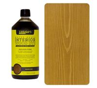 Littlefair's Tinte para Madera 1ltr - Acabado Premium, Fácil de Usar y Limpiar Tinte Madera - Basado en Agua, Seguro y Ecológico - Disponible en Muchos Colores - Color: Pino dorado