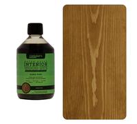 Littlefair's Tinte para Madera 500ml - Acabado Premium, Fácil de Usar y Limpiar Tinte Madera - Basado en Agua, Seguro y Ecológico - Disponible en Muchos Colores - Color: Pino Oscuro
