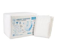 LittleForBig 5500-5800 ml Pañal Adulto 10 Piezas - ABDry Blanco Pañales (L)