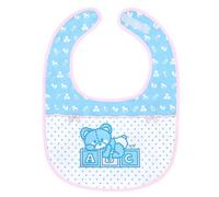 LittleForBig Babero de algodón impermeable para adultos con cierre de velcro ajustable, babero para orinal, Pantalones para ir al baño, talla única