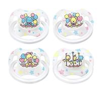 LittleForBig Bigshield Generation-II Tamaño Adulto Chupete Juego Impreso - Pequeño Circo Patrón