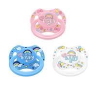 LittleForBig Juego de chupete grande con diseño de My Little Baby (3 unidades)