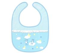 LittleForBig Little Dreamers - Babero de algodón impermeable para adultos con cierre de velcro ajustable, Little Dreamers