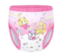 LittleForBig Pantalones de entrenamiento suaves, sedosos, cómodos, lavables, reutilizables, para adultos, Littles in Dreamland, rosa, talla L