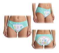LittleForBig Soft Silky Underwear Cómodo, reutilizable, impermeable, para adultos, Briefs Training Pants - Baby Parade Green XS