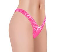 LittleForBig Tanga Tuck Gaff Bóxer de gancho oculto con forma modeladora, liso y sedoso, para personas crossdresser e individuos transgénero, Rosa intenso., M