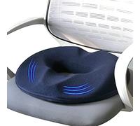 LittleJimmy Almohada de dona, cojín de asiento grande para aliviar el dolor de coxis, tratamiento hemmoroide, úlceras de cama, próstata, coxis, ciática, embarazo, posparto, diseño ergonómico (cubierta