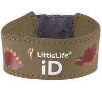 LittleLife Pulsera de Seguridad, Pulsera de Identificación para Niños con Tarjetas de Identificación para Contacto de Emergencia o Información Médica, Dinosaurio